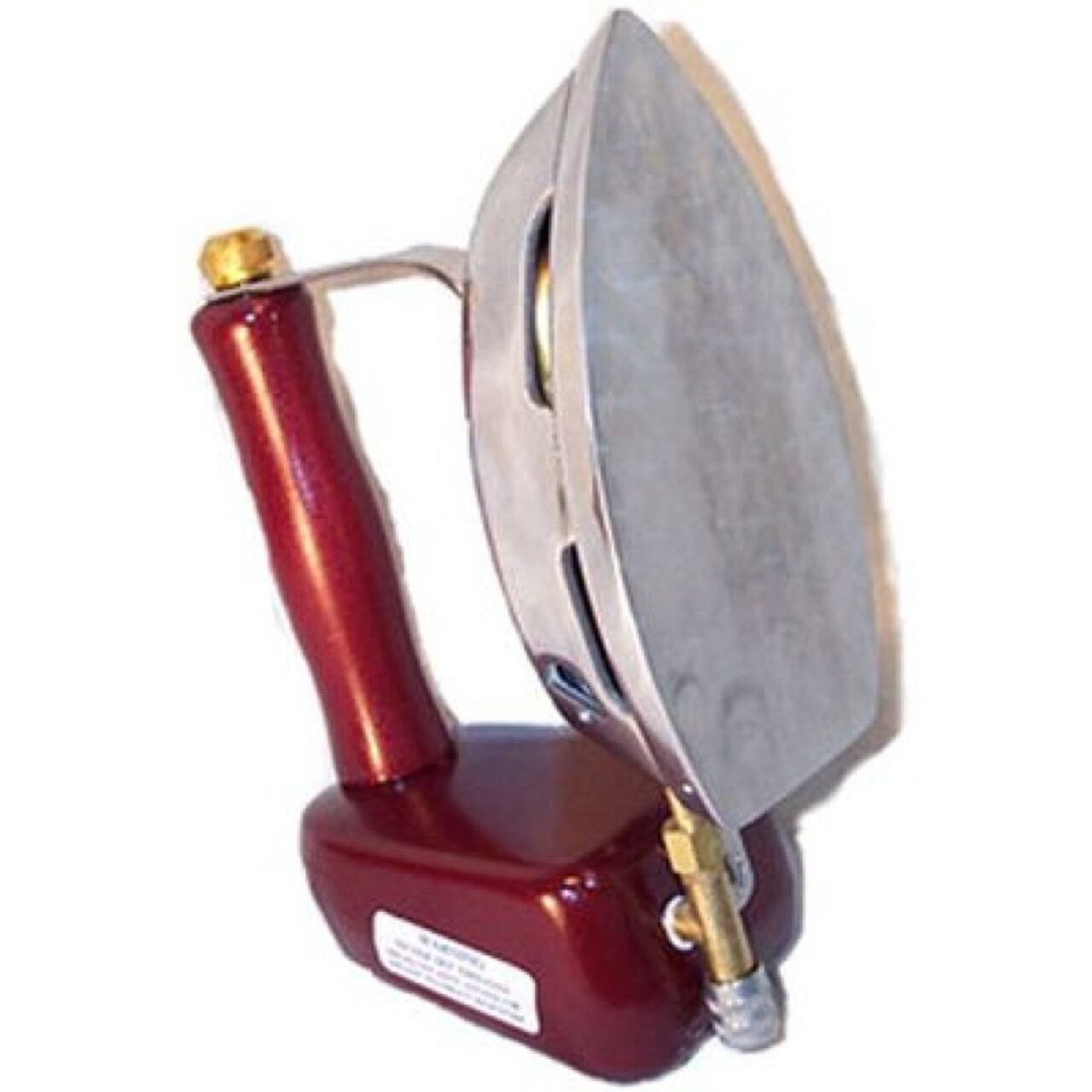 Even Heat Butane Gas Non Stick Laundry Clothes Iron Cast Aluminum Wooden Handle
